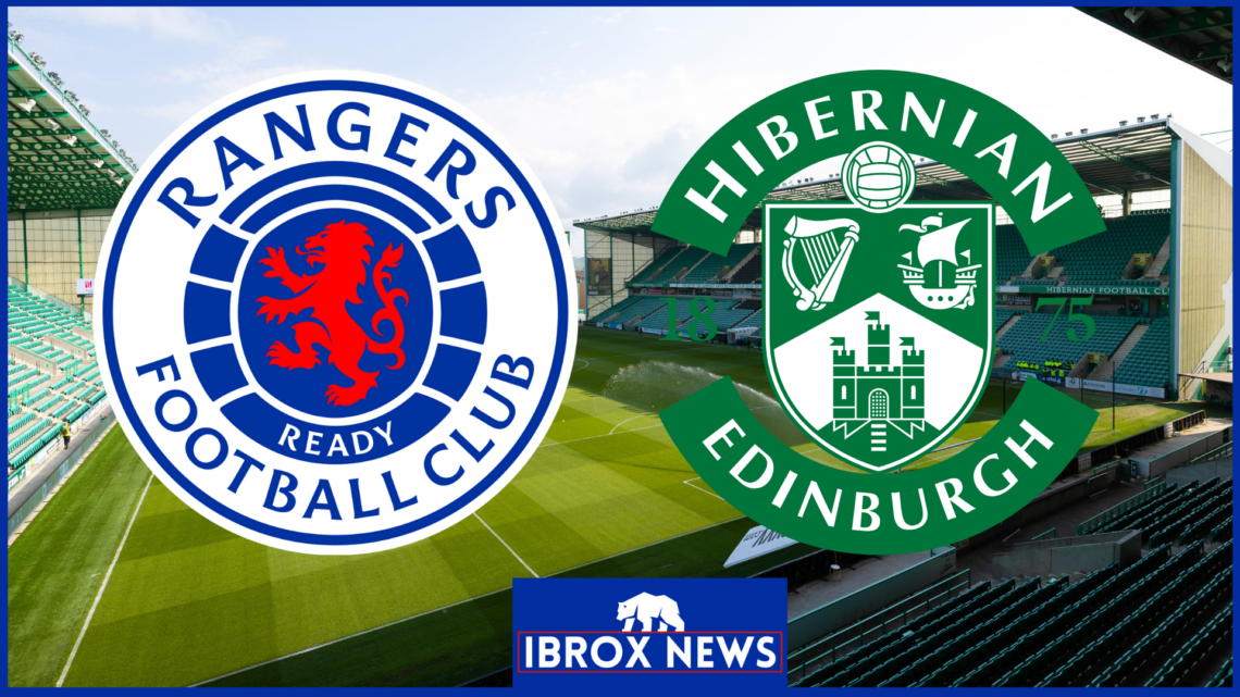 Rangers and Hibernian badges, Easter Road