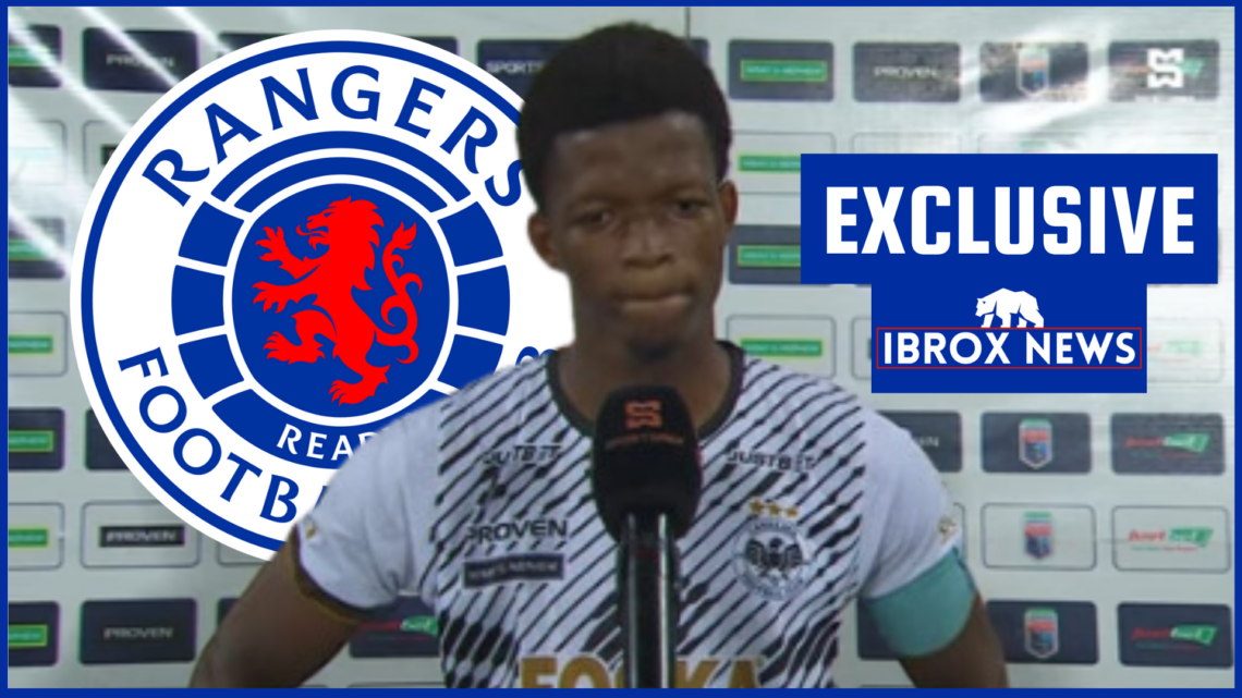 Richard King, Rangers badge