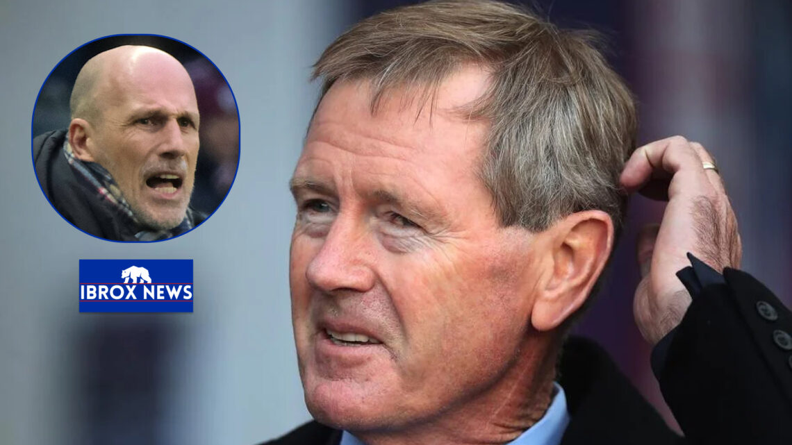 Rangers manager Philippe Clement and Dave King.