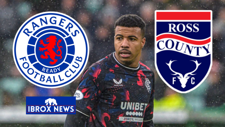 Hamza Igamane Rangers Ross County badges