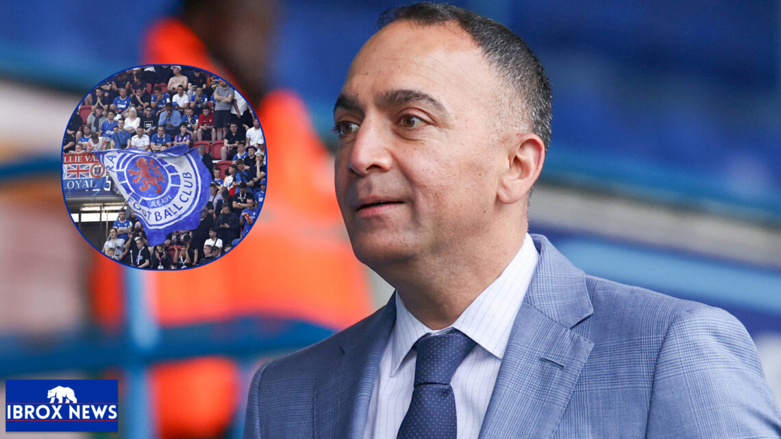 Paraag Marathe, Rangers fans in inset