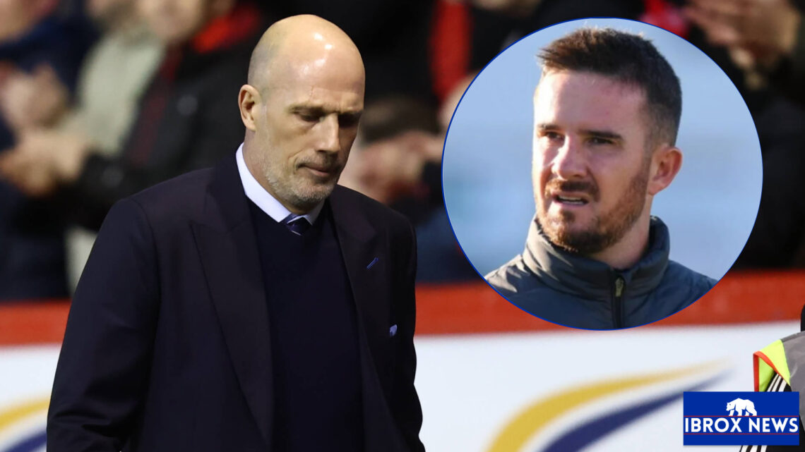 Philippe Clement, Barry Ferguson in inset