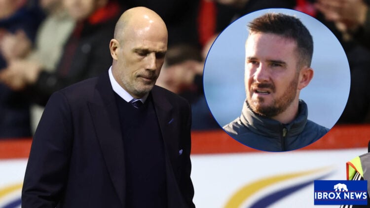 Philippe Clement, Barry Ferguson in inset