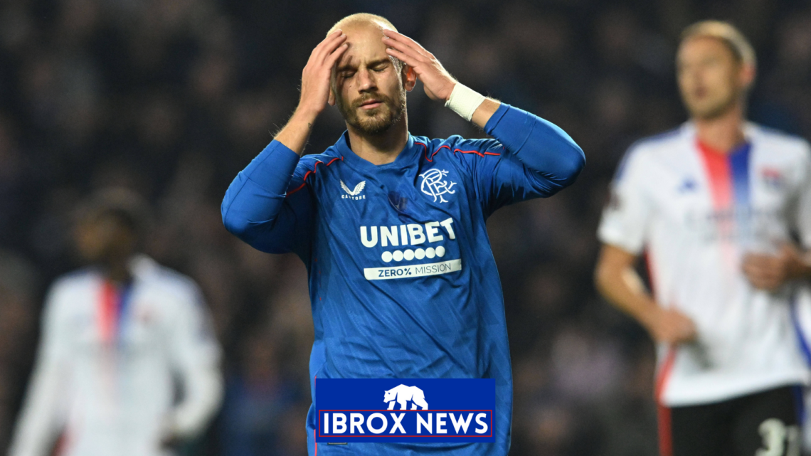 Rangers forward Vaclav Cerny