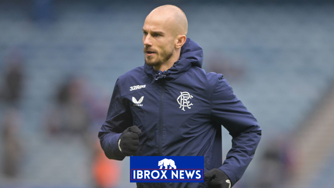 Rangers forward Vaclav Cerny