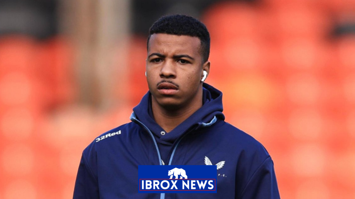 Rangers striker Hamza Igamane