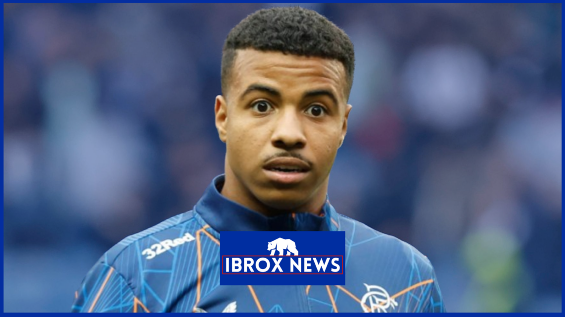 Rangers striker Hamza Igamane