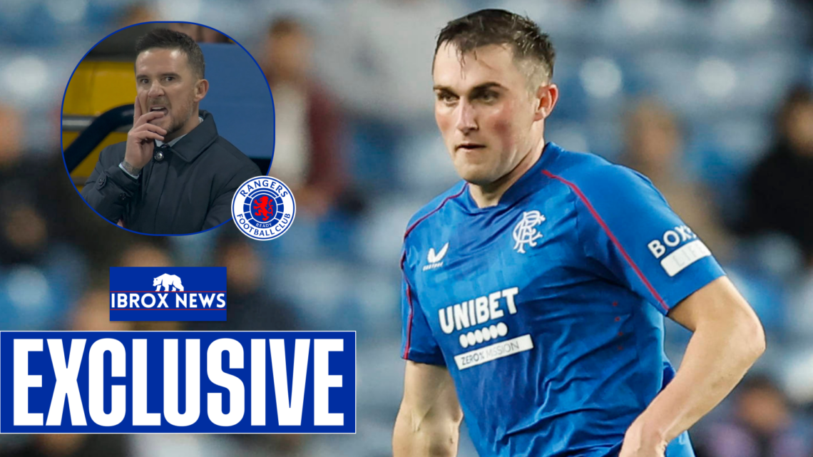 Rangers John Souttar Barry Ferguson