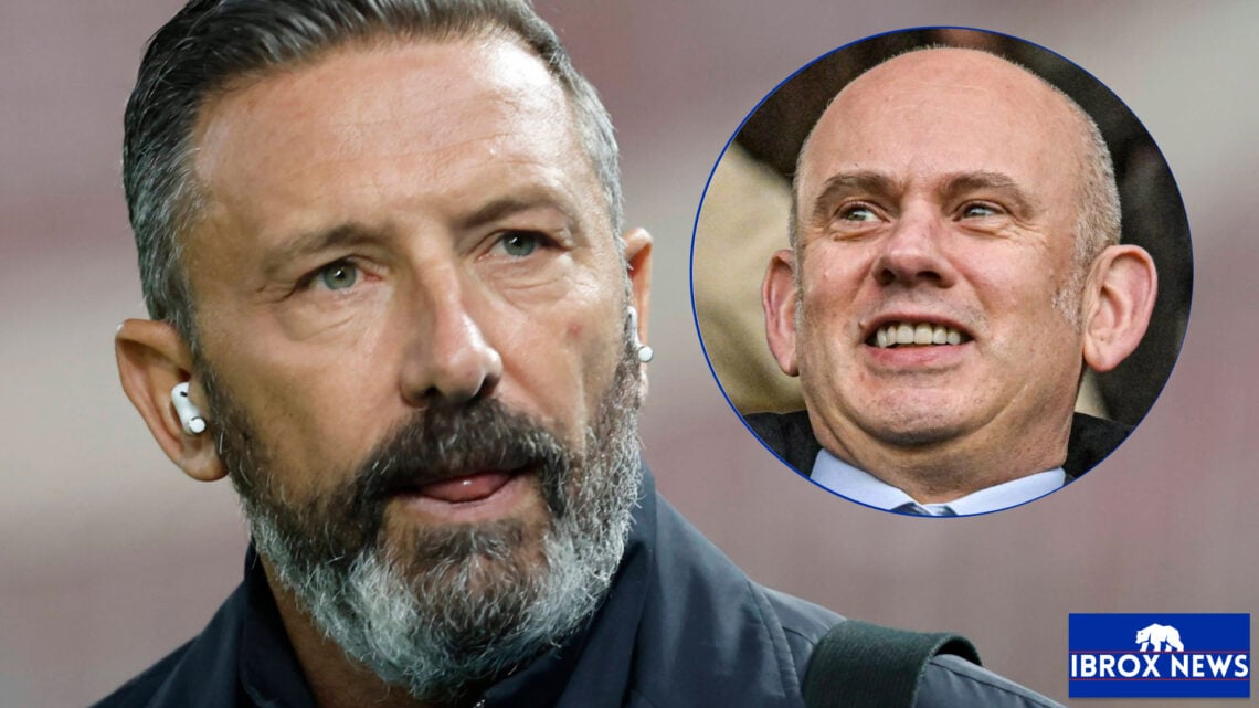 Rangers CEO Patrick Stewart and Derek McInnes