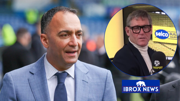 Rangers Paraag Marathe and Simon Jordan