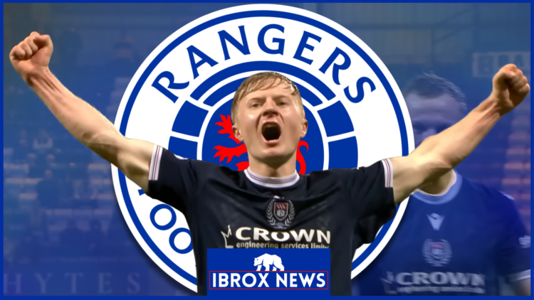 Rangers badge Lyall Cameron