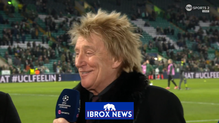 rod Stewart, Rangers