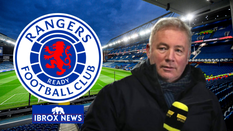 Ally McCoist Rangers badge