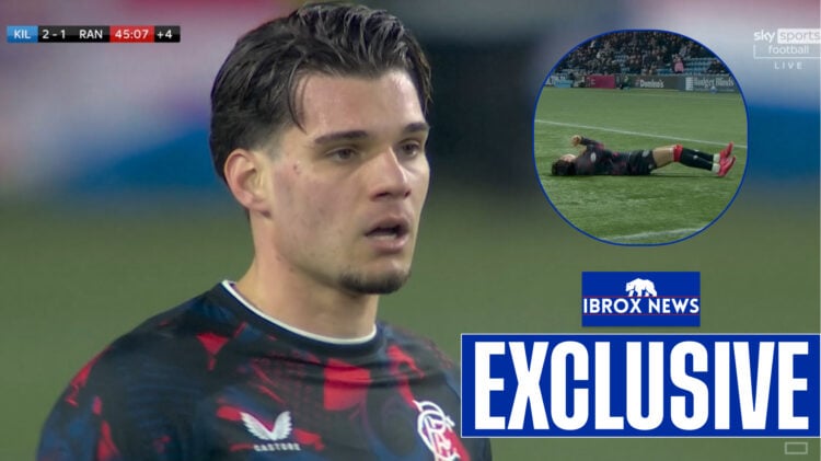 Rangers star Ianis Hagi is accused of cheating v Kilmarnock.