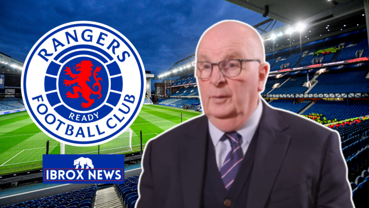 John Gilligan Rangers badge