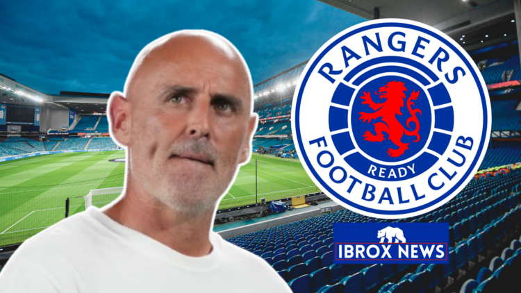 Kevin Muscat Rangers badge