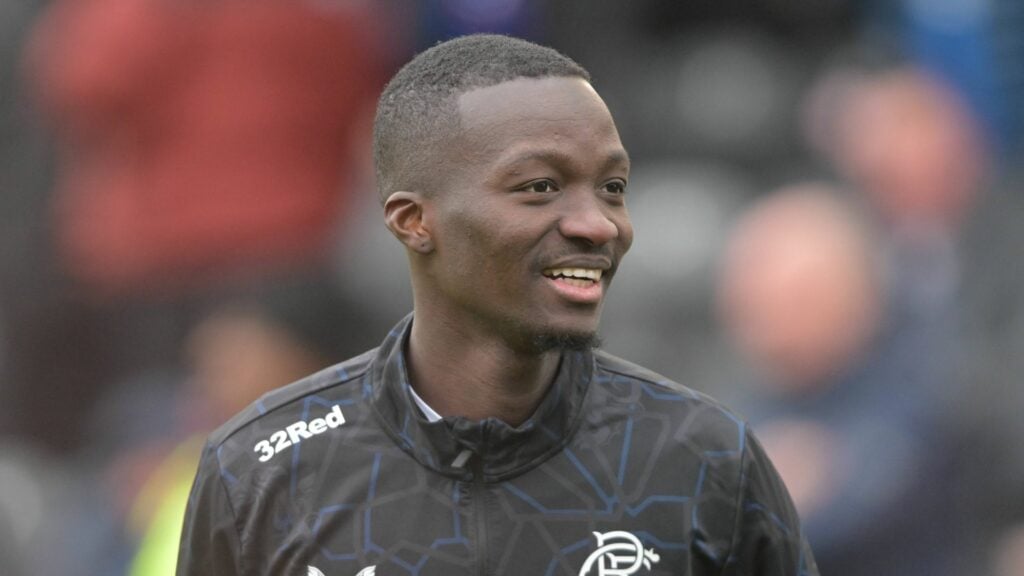 Rangers midfielder Mohamed Diomande