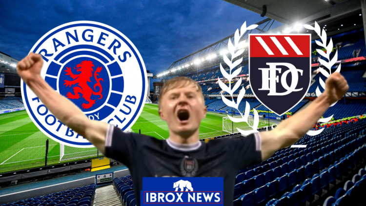 Lyall Cameron Rangers Dundee badges