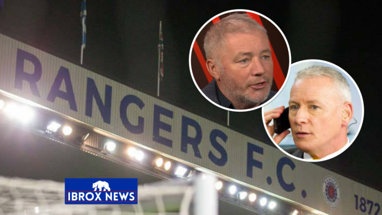 Ally McCoist Jim White Rangers