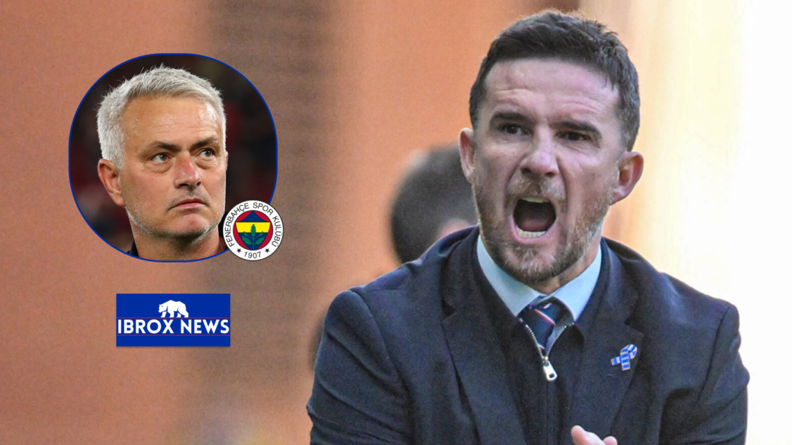 Jose Mourinho Barry Ferguson Rangers Fenerbahce