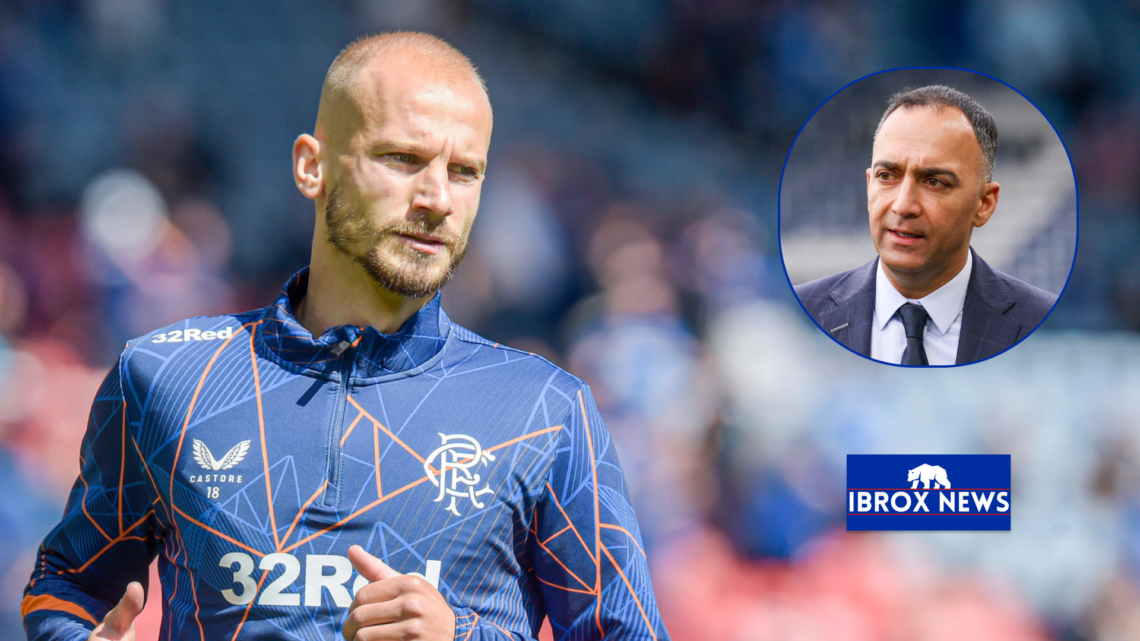 Vaclav Cerny and Paraag Marathe at Rangers.