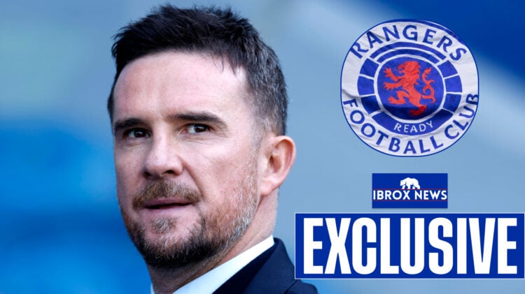 Barry Ferguson, Rangers badge, exclusive logo