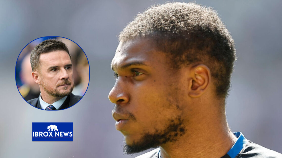 Barry Ferguson and Dujon Sterling at Rangers.