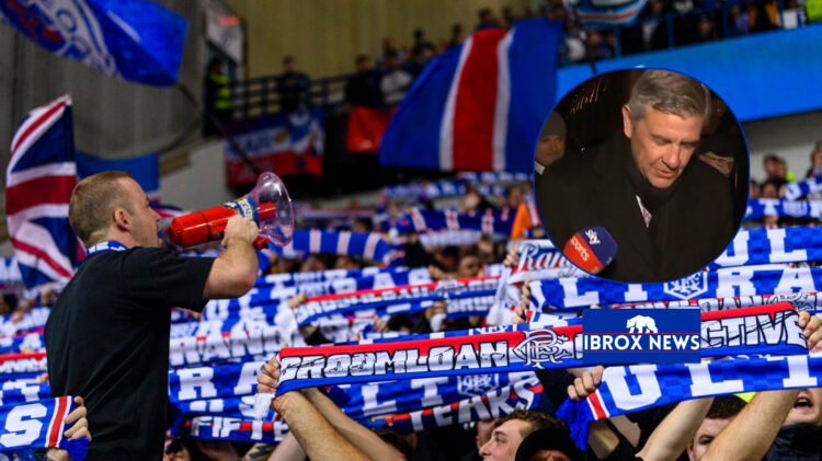 Andrew Cavenagh Rangers fans