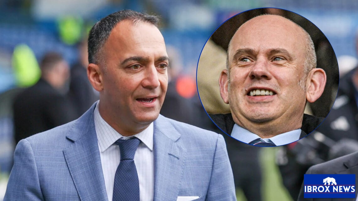 49ers chief Paraag Marathe and Rangers CEO Patrick Stewart
