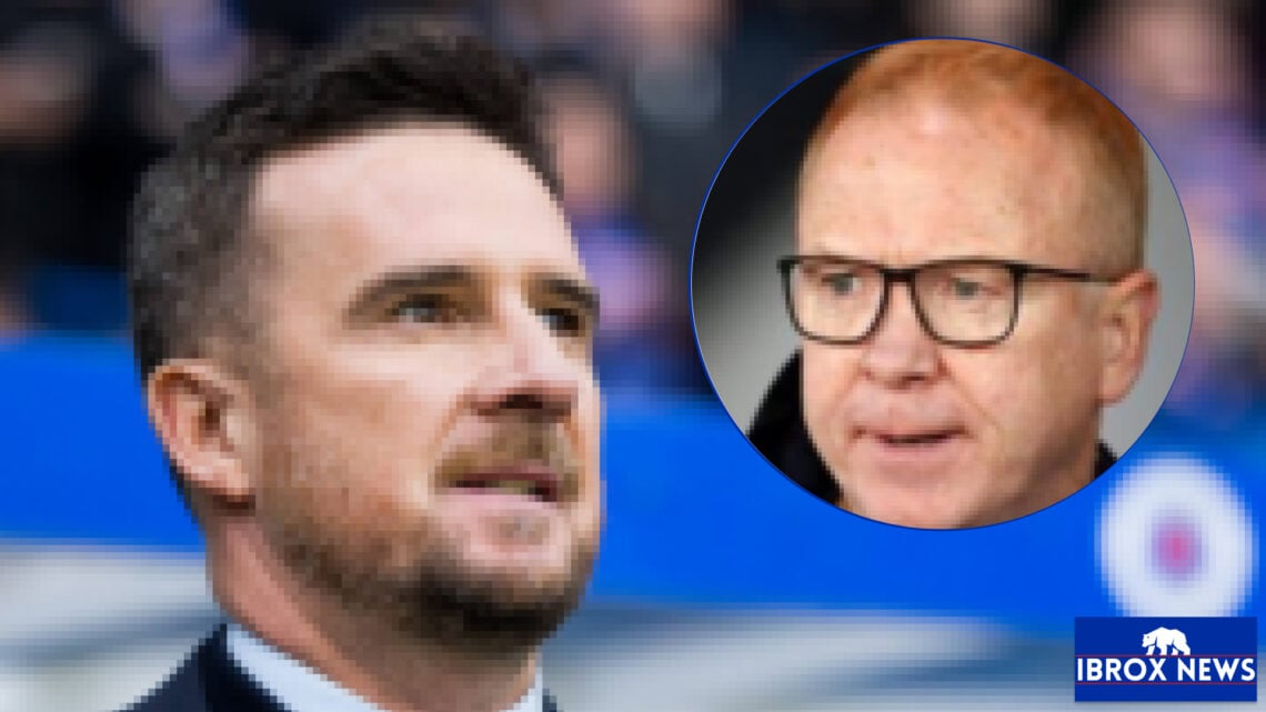 Barry Ferguson and Alex McLeish