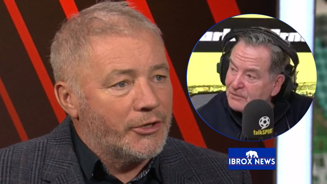 Ally McCoist Jeff Stelling Rangers