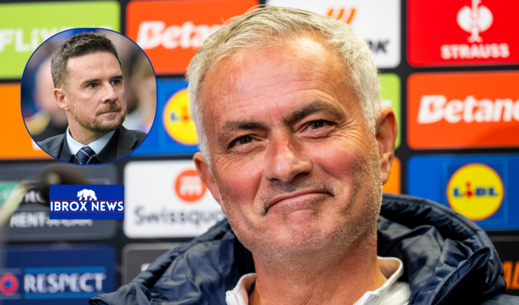 Jose Mourinho, Rangers, Barry Ferguson, Ibrox, Fenerbahce