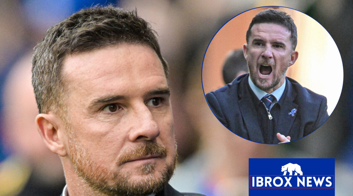 Rangers interim boss Barry Ferguson