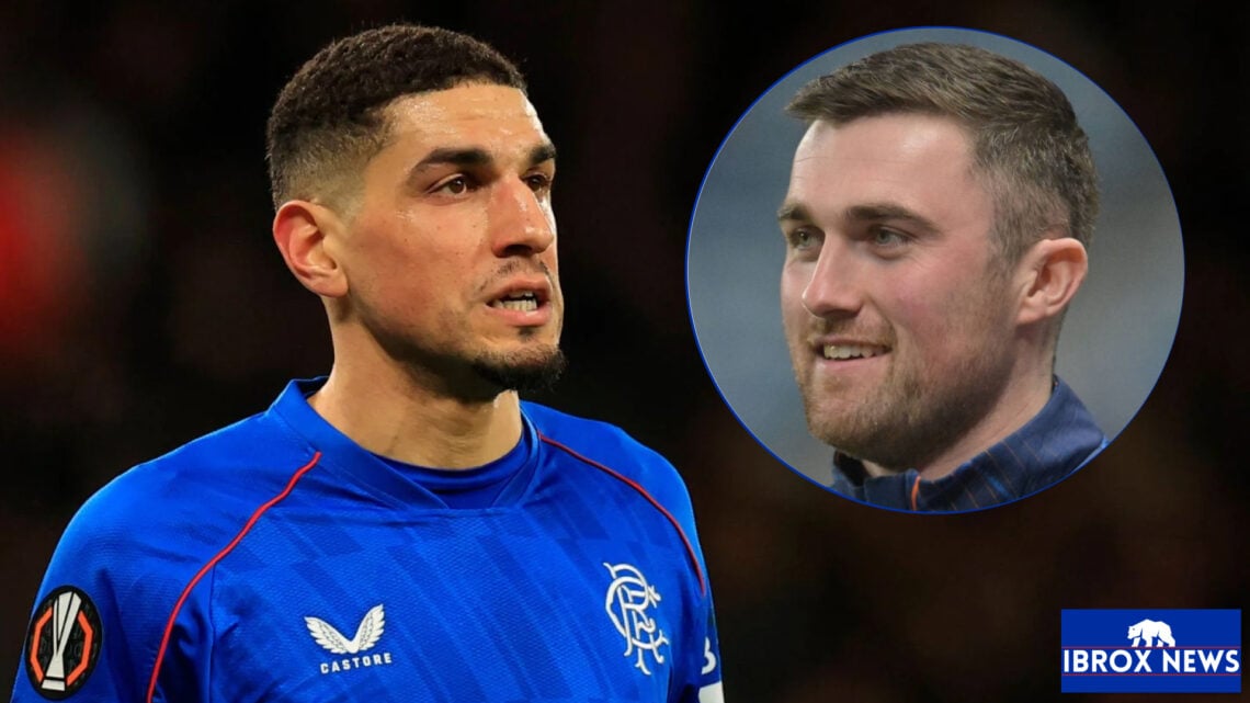 Rangers defender Leon Balogun and John Souttar