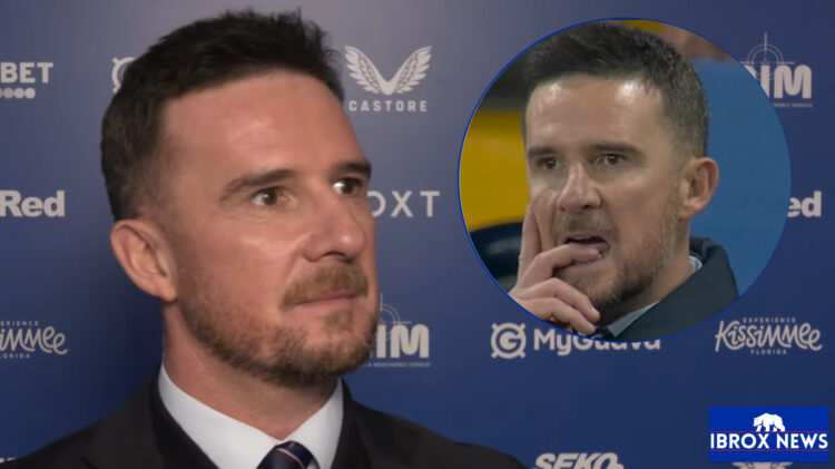 Rangers manager Barry Ferguson