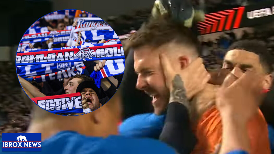 Rangers Fenerbahce fans Jack Butland