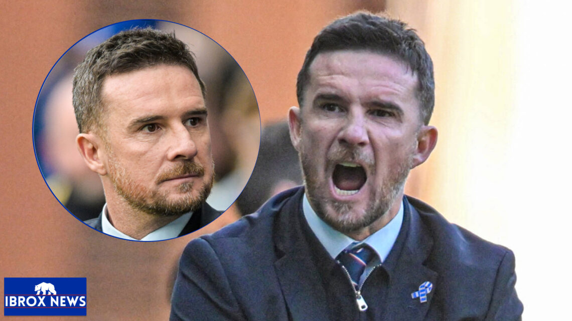 Rangers interim manager Barry Ferguson