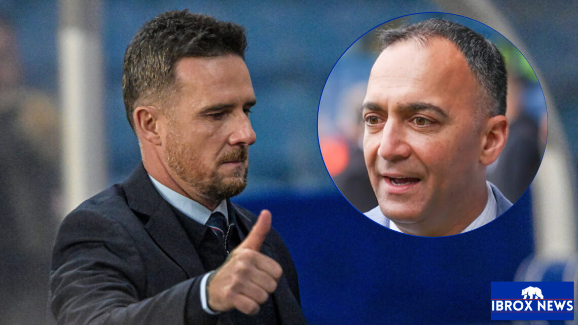 Rangers manager Barry Ferguson and 49ers chief Paraag Marathe