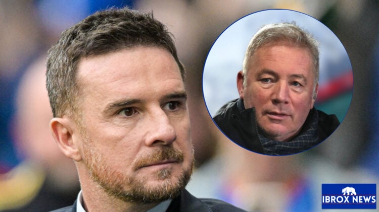 Rangers interim manager Barry Ferguson and Ally McCoist