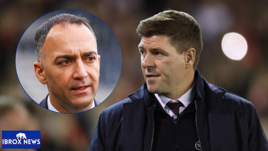 Former Rangers manager Steven Gerrard and 49ers chief Paraag Marathe