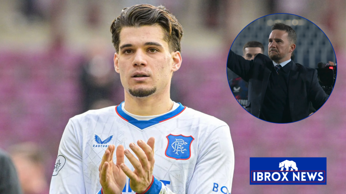 Rangers Ianis Hagi Barry Ferguson