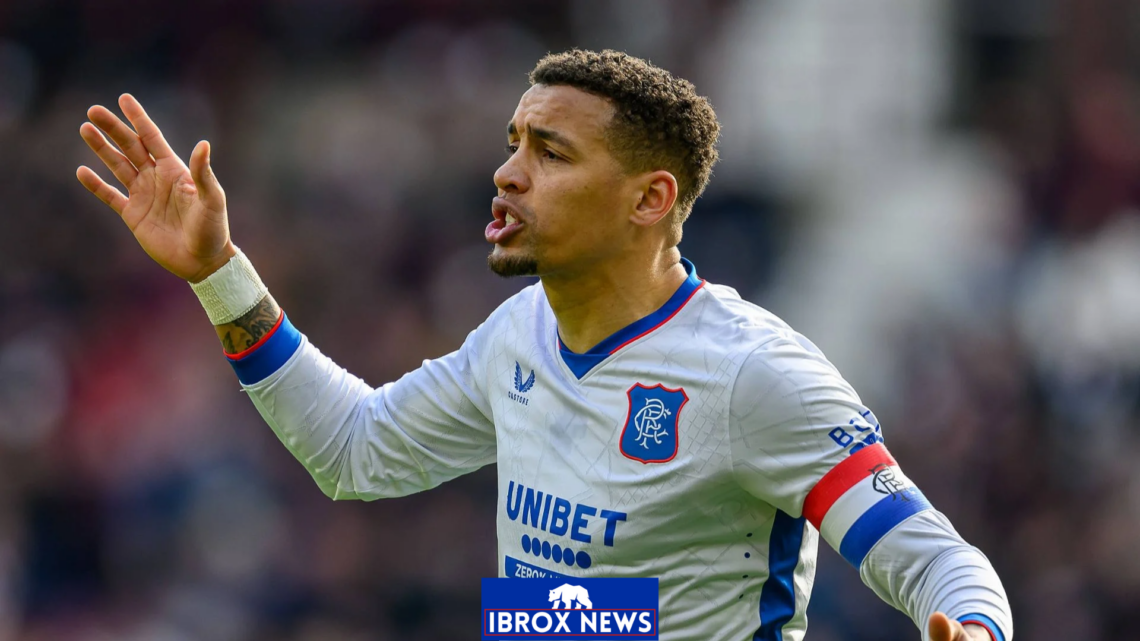 Rangers captain James Tavernier