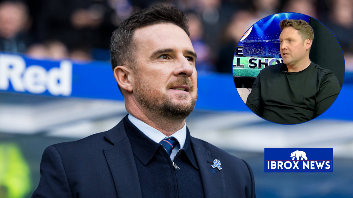 Rangers Kris Commons Barry Ferguson