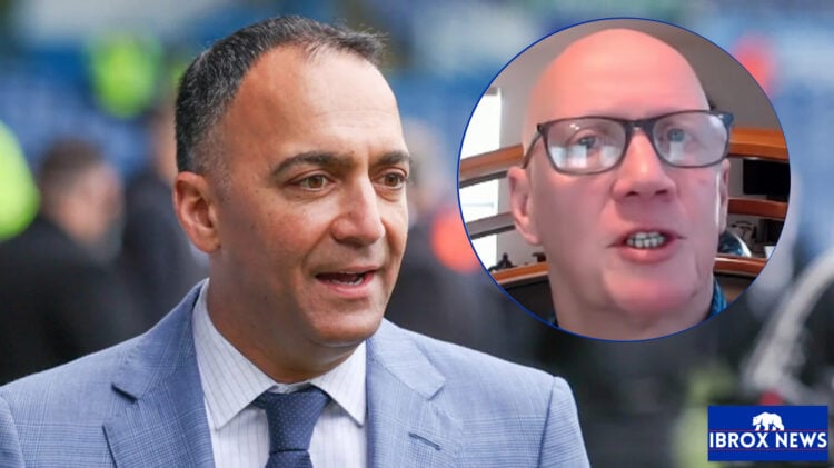 Rangers potential owner Paraag Marathe and Les Allan