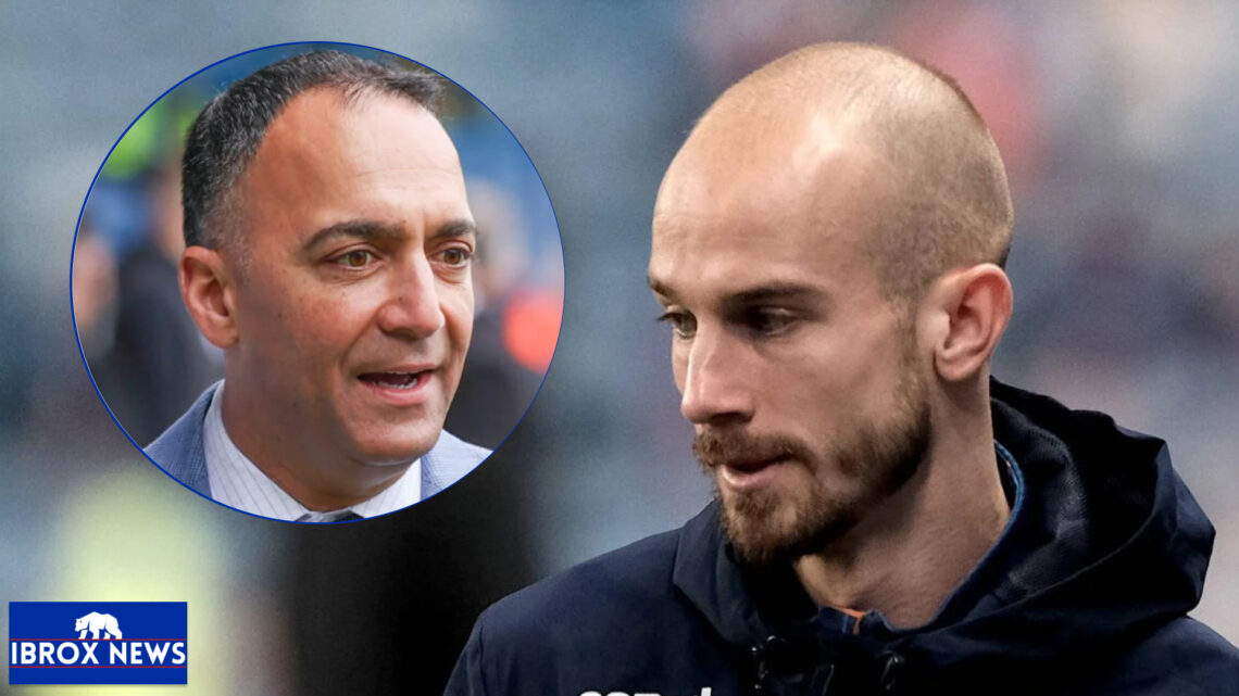 Rangers star Vaclav Cerny and Paraag Marathe