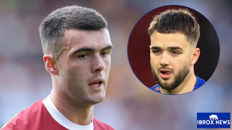 Rangers midfielder Nico Raskin and Motherwell midfielder Lennon Miller