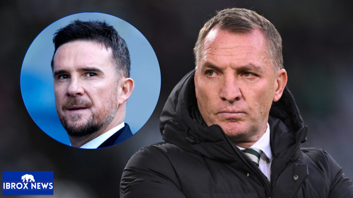 Rangers manager Barry Ferguson and Celtic boss Brendan Rodgers