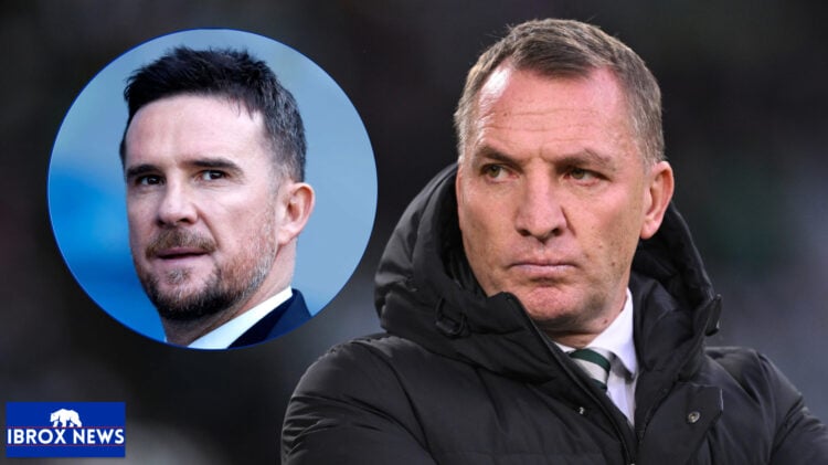 Rangers manager Barry Ferguson and Celtic boss Brendan Rodgers