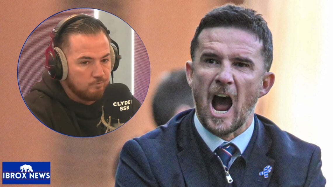 Rangers Ross McCormack Barry Ferguson
