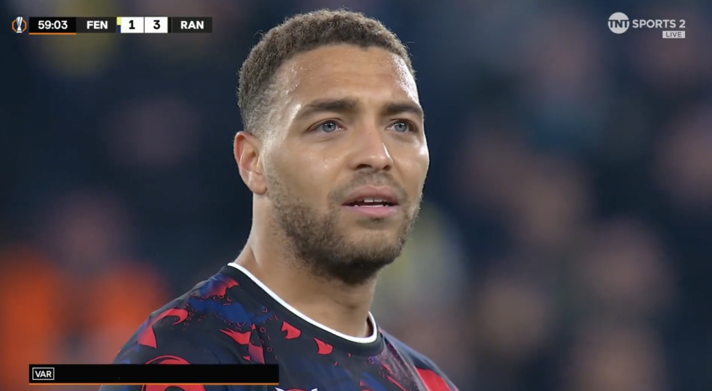Cyriel Dessers for Rangers.